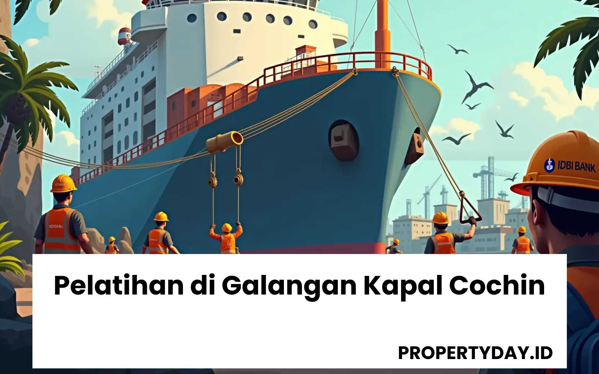 Pelatihan di Galangan Kapal Cochin