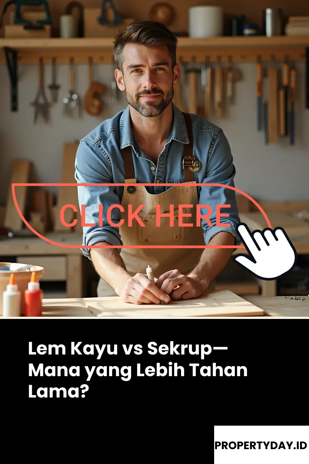 Tukang Kayu Membocorkan Trik 'Pasang Sendiri' yang Lebih Baik: Lem Kayu vs Sekrup—Mana yang Lebih Tahan Lama? 🔨💪